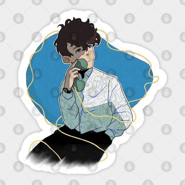 The Call - CMBYN Sticker by Decokun